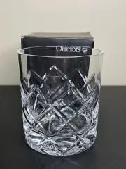 NIB Orrefors Sofiero Double Old Fashioned DOF Crystal Glass