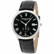 Frederique Constant Slimline Black Dial Mens Watch