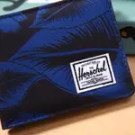 HERSCHEL 皮夾錢包 ROY 防潑水帆布 JUNGLE 扶桑花圖紋 短夾