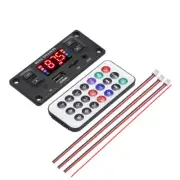 Car MP3 Decoder Board Module Bluetooth 5.0 Power Amplifier USB TF Music Kit
