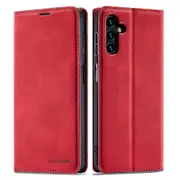 Fantasy Series for Samsung Galaxy A34 5G Foldable Stand Wallet Case Skin-touch Leather Phone Cover
