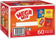 Smith’S Potato Chips Mega Mix Value Multipack 1140 G (Pack of 60)