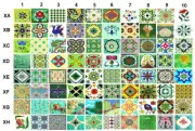 Kashiwall:Wall Tile Sticker Kitchen Bathroom Decorative Decals-10X10cm- 10/PK