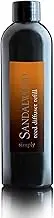 Simply Sandalwood Reed Diffuser Refill - 200ml, Australian Made & Owned, Cruelty Free & Vegan, Phthalate-Free Fragrance, 100% Recycled & Recylable Packaging
