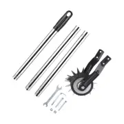 Lawn Edger Tool Hand Saw Rotary Shear Manual Grass Edger Wheel Rotary Edger for