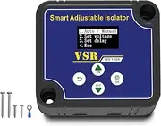 Adjustable Dual Battery Isolator 12V 140Amp Voltage Sensitive Relay Voltage Setting VSR Compatible with RV Marine Car Vehicle Truck Caravan Off-Road Camper Yacht ATV UTV Boats