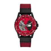 Fossil Marvel LE Deadpool Limited Edition Watch LE1196SET