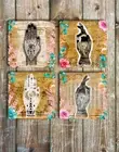Fortune Teller Coasters Set of 4 Non Slip Neoprene