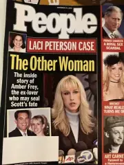 People Magazine Nov 24 2003 Laci Peterson Amber Frey Jessica Lynch Oksana Baiul