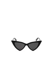 Alexander McQueen Eyewear Cat-Eye Frame Sunglasses One size Black/Smoky