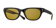 Eyevan Malecon-Sun-E PBK/KH Men's Sunglasses Black Size 53