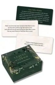 LEAVES OF WISDOM AFFIRMATION DECK Walt Whitman Inspiration Cards Leaves Of Grass