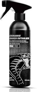 Cobra WRAP TOOLS Ceramic Quick Detailer - Hydrophobic Coating for Superior Car Body Protection - Long-Lasting Shine & Water Repellency - Easy Application & Streak-Free Finish | 500ml