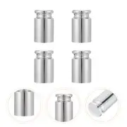 4 Pcs Steel Weights Scale for Digital Gram Balance Calibration