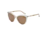 New Prive Revaux The Faye Polarized Sunglasses Tan Marble Brown Lenses A477143