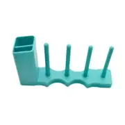 Bobbin Thread Stand 4 Cones Shelf Ribbon Rack for Quilting Serger Embroidery