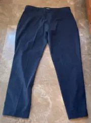 J. Lindeberg Men’s Storm Lightweight Navy Golf Rain Pants 38 x 32 Zip Cuff - NWT
