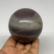 0.99 lbs, 2.7"(68mm) Red Jasper Sphere Gemstone,Healing Crystal, B29813