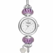 CARAVELLE BY BULOVA LADIES Wristwatch Analog 43L140 Charms Needs New Battery