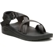 Chaco CushZ Toe-Loop Women's Sport Sandals, Frond Black, W11