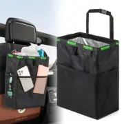 Car Trash Can Litter Bin Garbage Bag Waste Storage Organizer Pocket Leak-proof