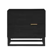 Manuel 2-Drawer Storage Bedside Table