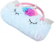 [WOONEKY] Portable Unicorn Glasses Case Fashion Eyeglass Storage Bag Scratch-proof for Women Girls Boys