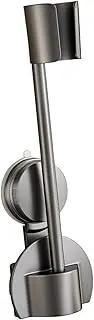 Hands Free Hairdryer Stand, Wall Mounted Blower Stand Holder Adjustable Height Hairdryer Organizer for Makeup Room Home, gray