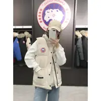 在飛比找蝦皮購物優惠-CANADA GOOSE/加拿大鵝 羽絨馬甲 大鵝羽絨服 背