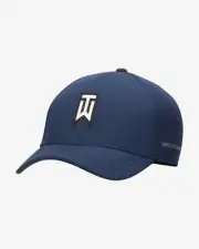 Nike Tiger Woods TW Structured Dri-FIT ADV Club Golf Hat Cap Navy/White Sz M/L