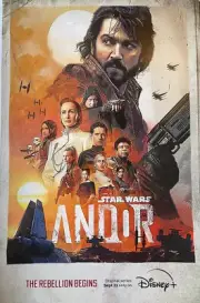 ANDOR Rogue One 2022 STAR WARS 11x17 DISNEY+ poster - Diego Luna