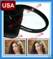 55mm Soft Focus Diffuser Lens Filter D#1 No.1 For portraits Wedding Film Digital