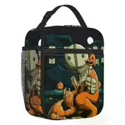 c1016 Horror Halloween Film Thermal Insulated Lunch Bag Trick R Treat Sam Portable Lunch Tote for School Office Multifunction Food Box k1016