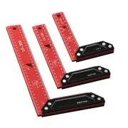 Carpenter's Multi Angle Ruler with Easy to Read Scale for Drawing Accuracy