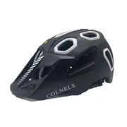 Riding Helmet Bicycle Floppy Hat Mountain Bike Helmet for Women and Men Black ash