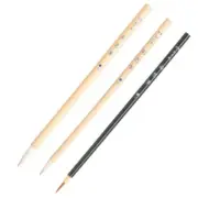 AKASHIYA 3pc SET AN/3VS JP Fude brush Watercolor For Pictorial Letters beginner