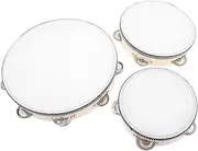 ifundom Sturdy Wooden Tambourine Boys and Girls Percussion Instrument for Music Education Rhythm Skills