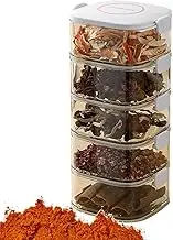 Clear Condiment Box, Condiment Box for Condiment Jars - Condiment Holder Rack Sugar Bowl - Kitchen Utensils Condiment Jars, Grill with Lid Sigil