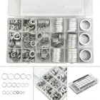 Flat Washers 450pcs Aluminum Assortment Equipment Gasket Metric Practical