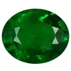 0.40 ct Mesmerizing Oval Cut (5 x 4 mm) Un-Heated Green Tsavorite Garnet