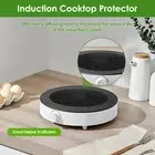 Induction Cooktop Mat 28 cm Silicone Induction Cooktop Protector weUml