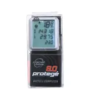 Planet Bike Protege 8.0 Bike Computer 8001 Silver Wired Speed Clock NEW in Box