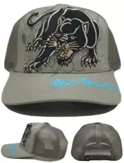 Ed Hardy New Crouching Tiger Tattoo Mesh Trucker Gray Black Era Snapback Hat Cap