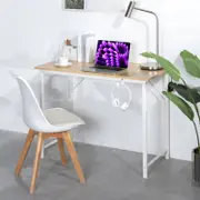 Zinus Computer Desk Home Office Table Study Desks Wooden - White 100cm