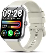 Smart Watch for Men Women(Answer/Make Call), 1.96" HD Smartwatch 2025 Fitness