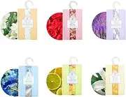 Wardrobe Fresheners Drawer Fresheners, 6 Sachets With Hanging Sachets, Aromatherapy Bag with Natural Mothproof Agent for Closets, Drawers, Homes, Cars, and Offices