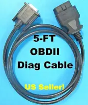 OBD2 OBDII Cable Compatible with Autel MaxiPRO MP808 & MP808TS TPMS Scan Tool