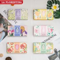 在飛比找PChome24h購物優惠-【LA FLORENTINA】義大利LF手工香氛皂2入禮盒組