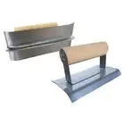 Concrete Hand Edger Wooden Handle Easy Clean Applying Putty Wall Decoration