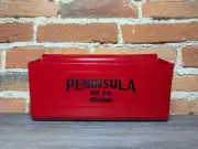 Vtg Peninsula Oil Co. Metal Dust Pan Gas Station Oil Gas Transportation NOS NEW